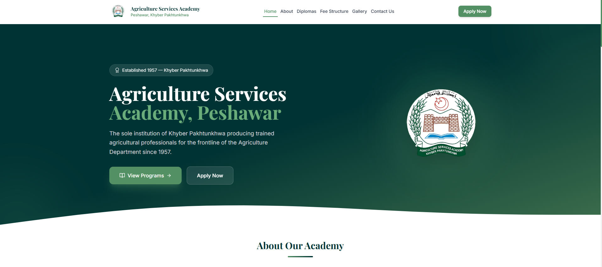 Agriculture Service Academy preview